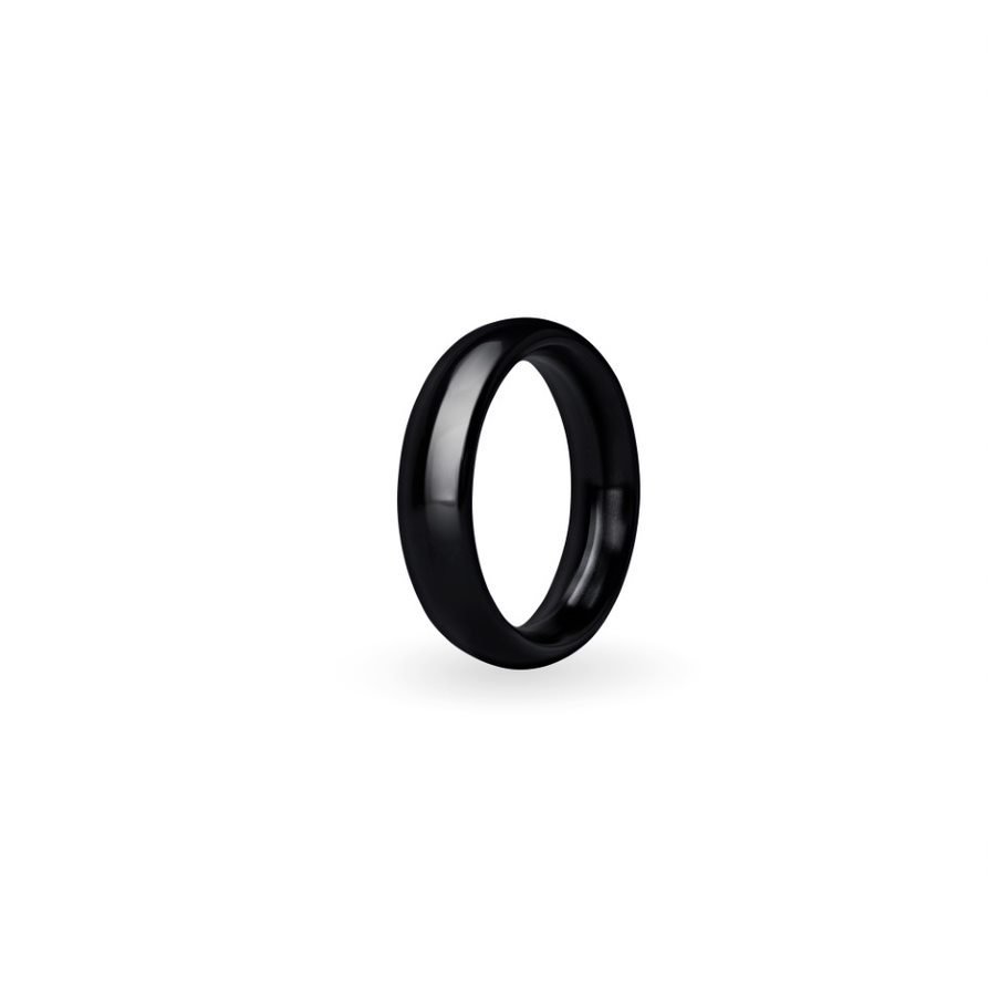 Prowler RED Aluminum Penis Ring Black 45mm