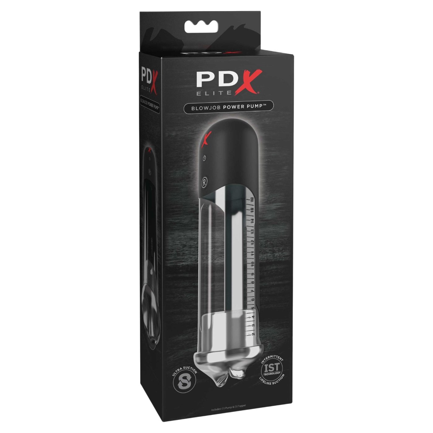 PDX Elite Blowjob Power Pump Male Masturbator