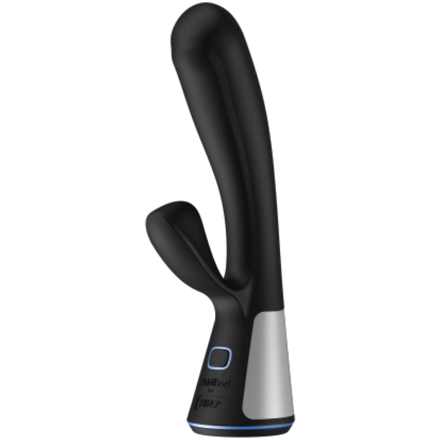 Kiiroo OhMiBod Fuse Interactive App-Controlled Rabbit Vibrator Black