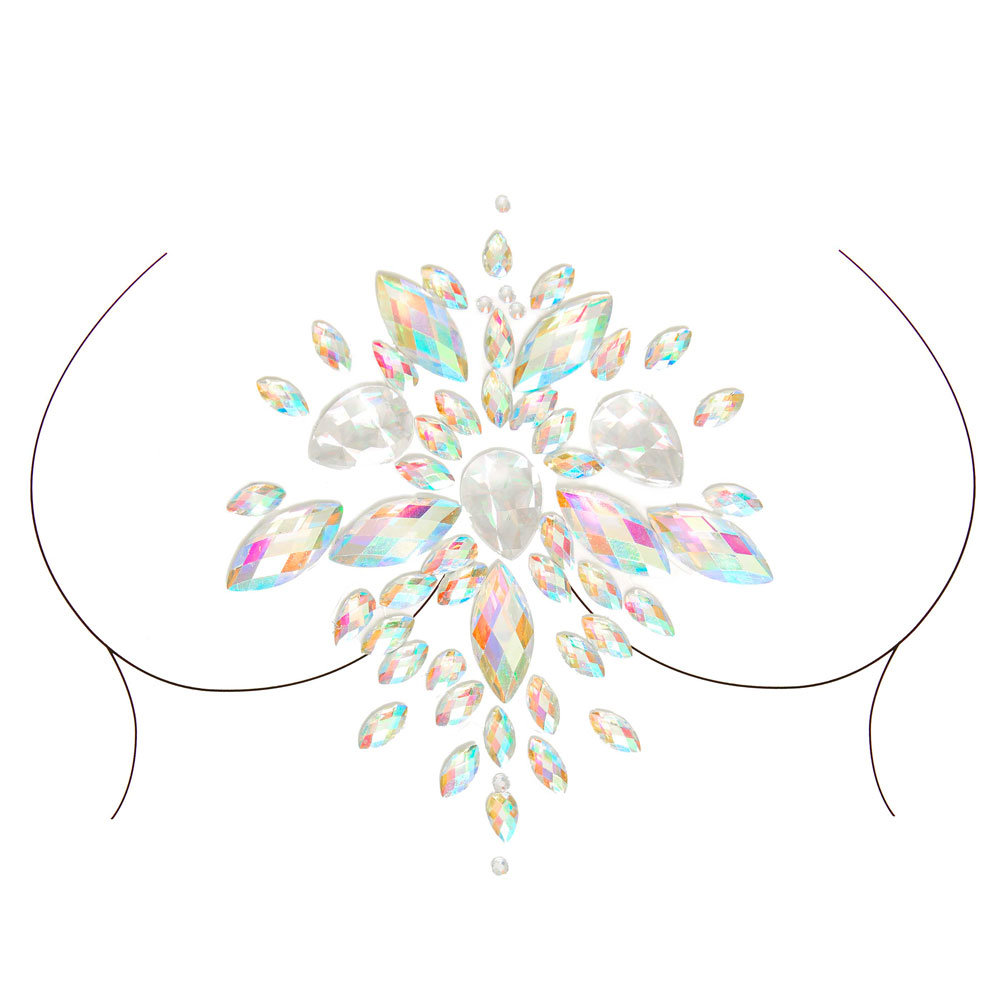 Celestial Body Jewels Sticker
