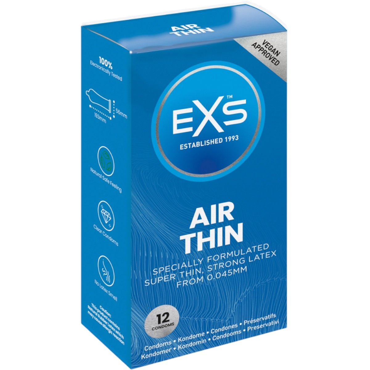 EXS Air Thin Condoms 12 Pack