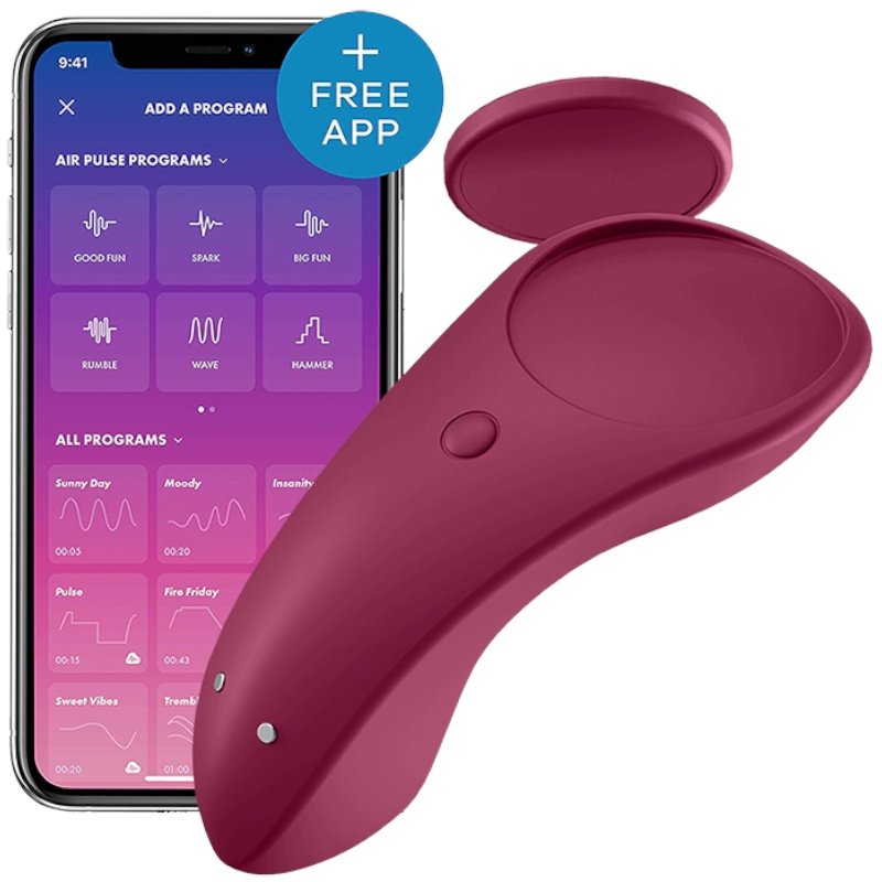 Satisfyer Sexy Secret App Controlled Rechargeable Panty Vibrator