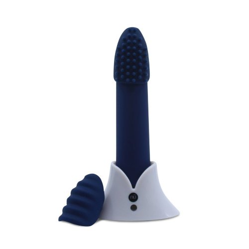 Nu Sensuelle Point Plus 20 Function Bullet Vibrator Navy Blue Nu Sensuelle Point Plus 20 Function Bullet Vibrator Navy Blue