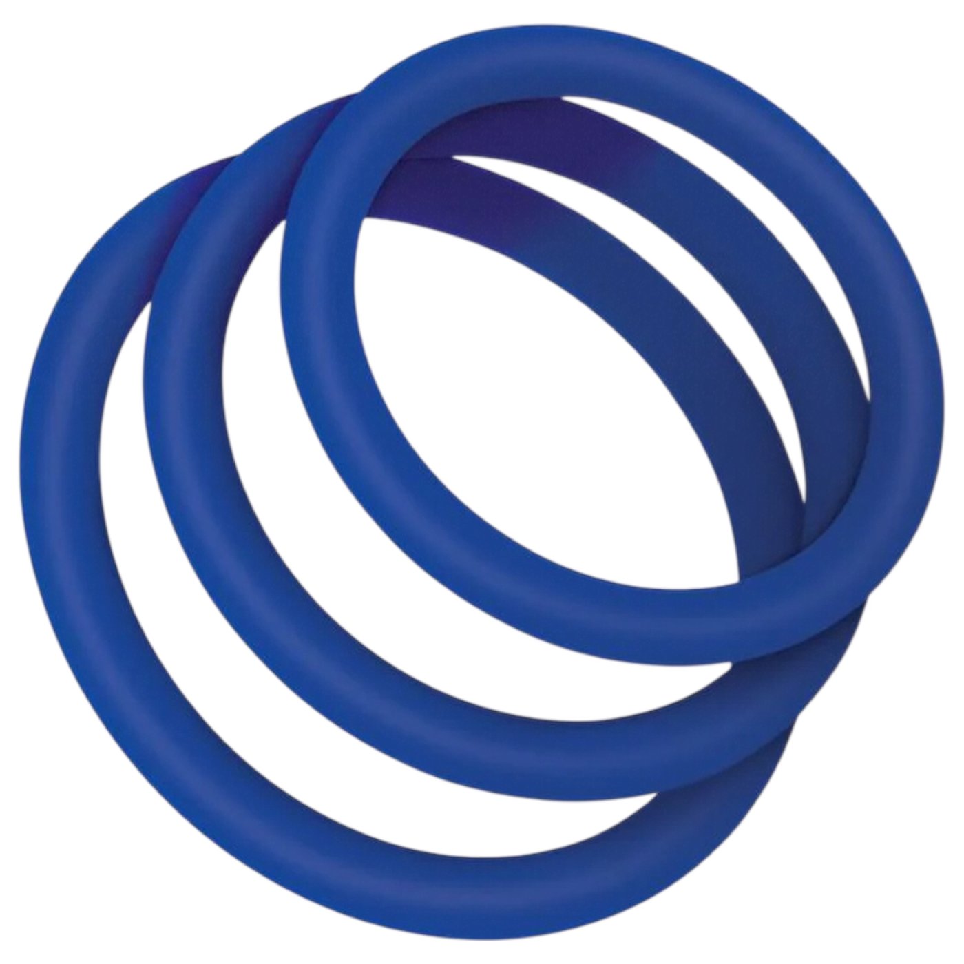 Zolo Classic Stretchy Silicone Cock Rings (3 Pack)