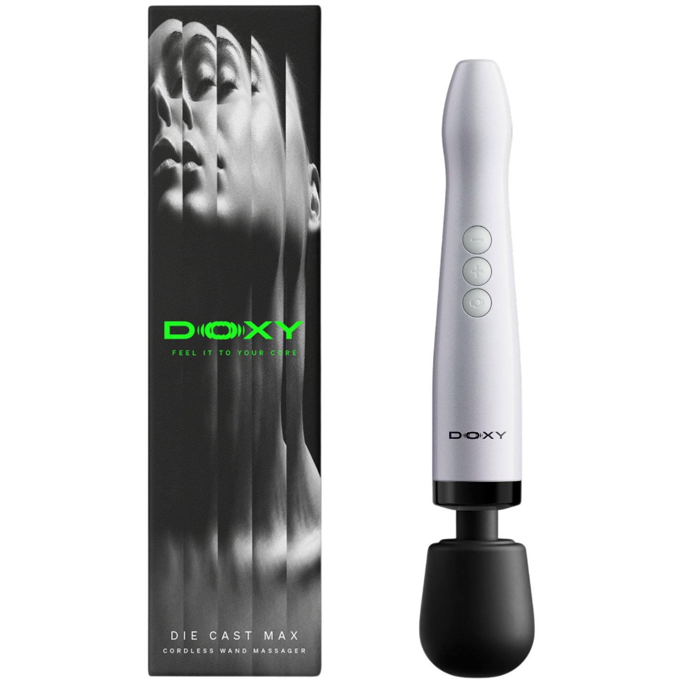 Doxy Die Cast Max Cordless Wand Vibrator White