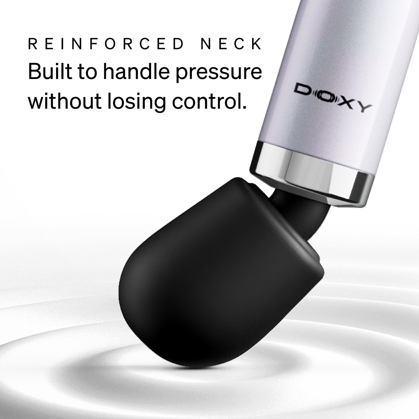 Doxy Die Cast Max Cordless Wand Vibrator White