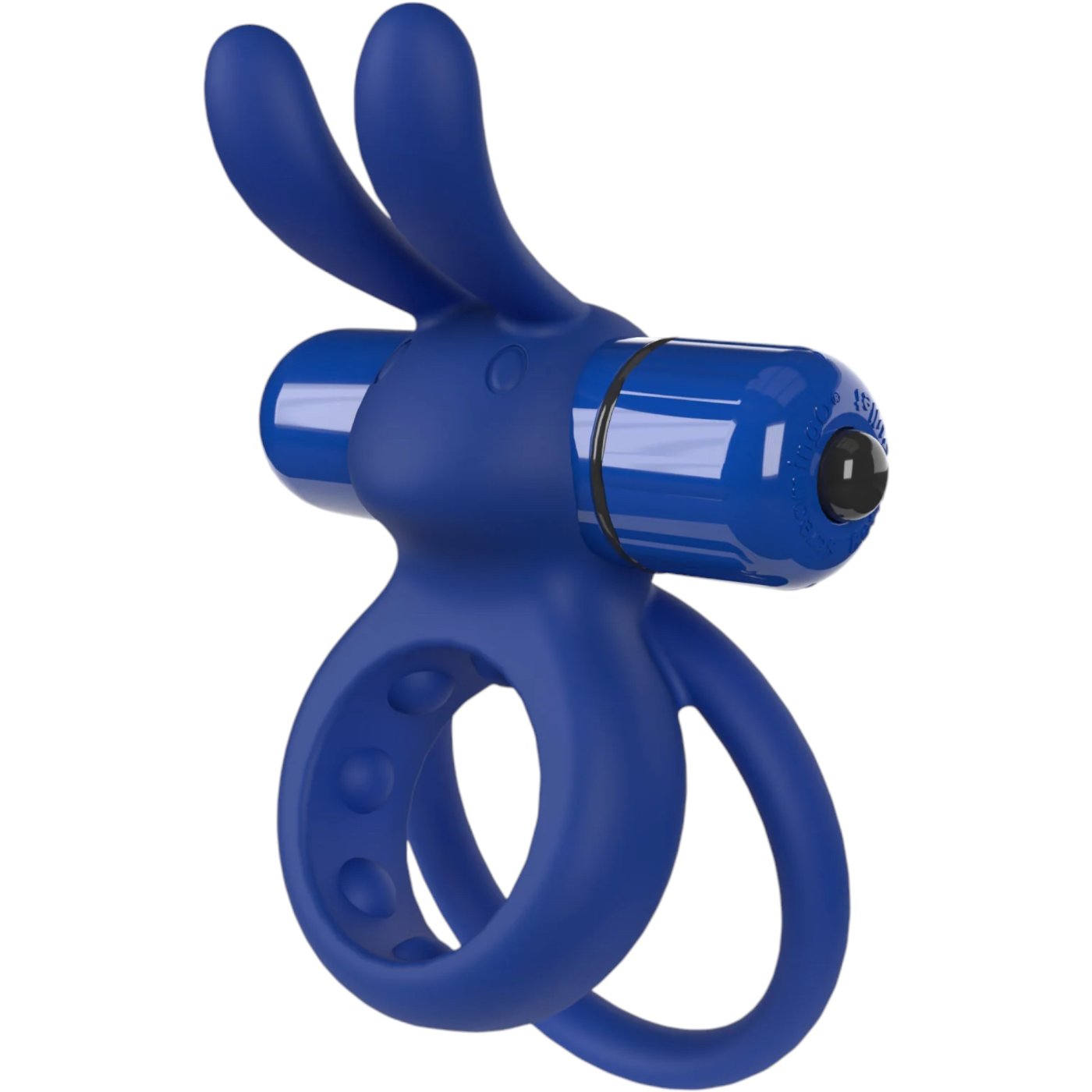 Screaming O 4B Deep Rumbling Ohare Vibrating Rabbit Cock Ring Blueberry