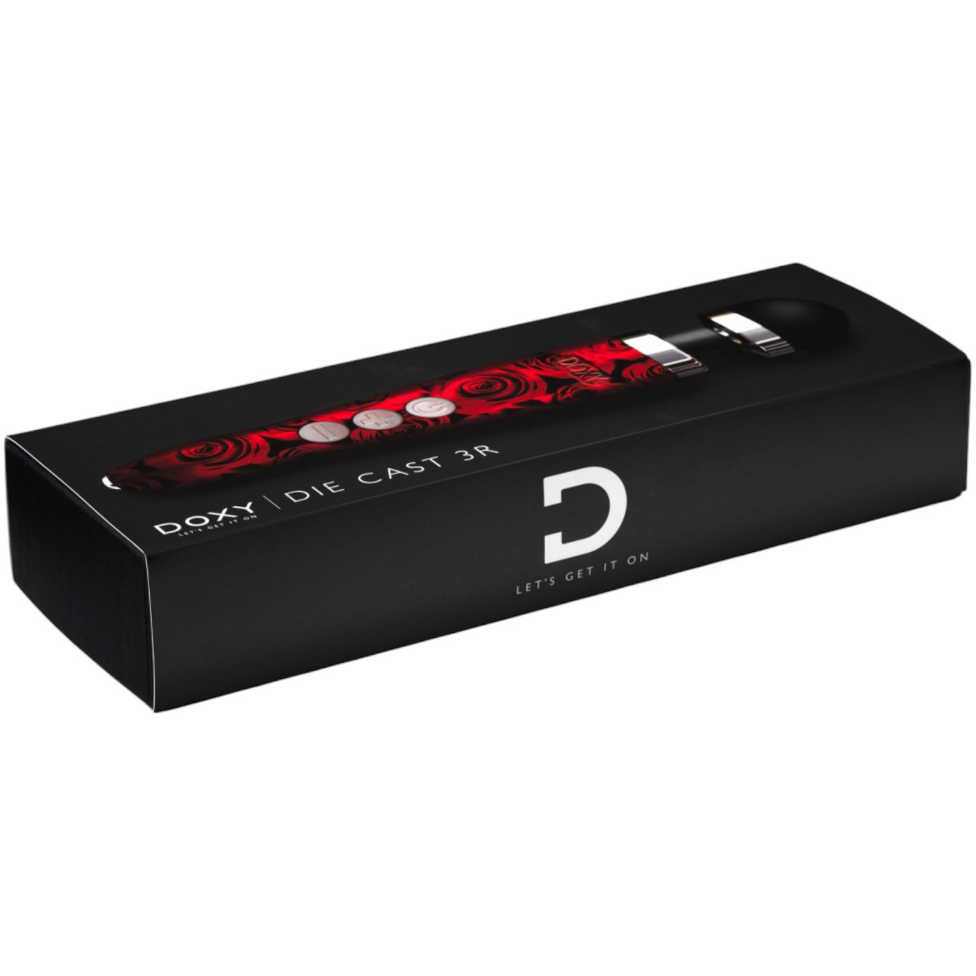 Doxy Die Cast 3R Rechargeable Wand Massager Roses