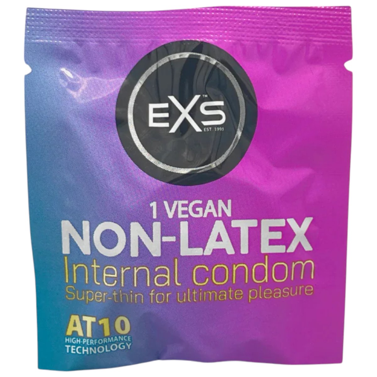EXS Vegan Non-Latex Internal Condom with Soft Leg Loops 1 Pack
