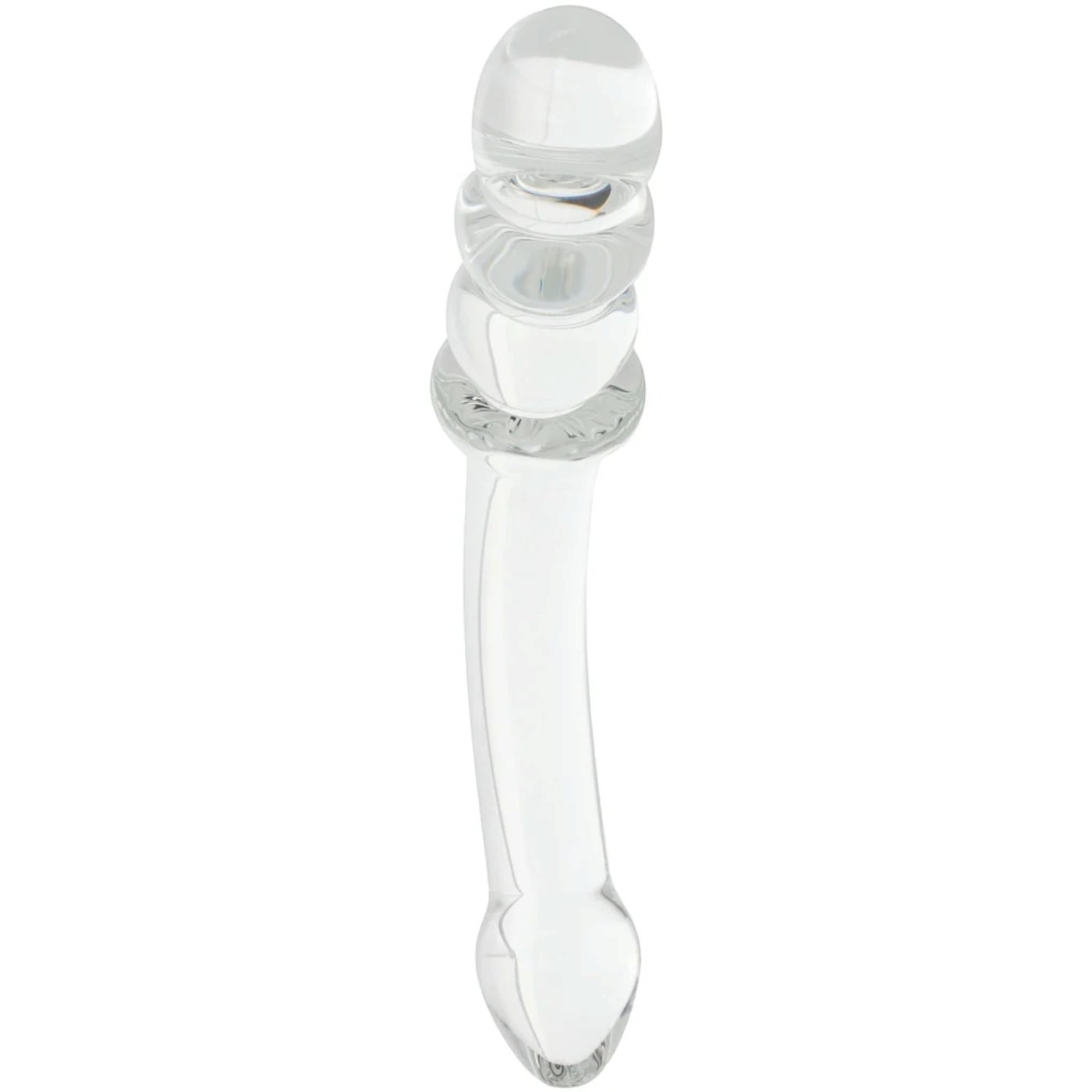 Clarity Celestial Zenith Double Ended Glass Dildo 8 Inch