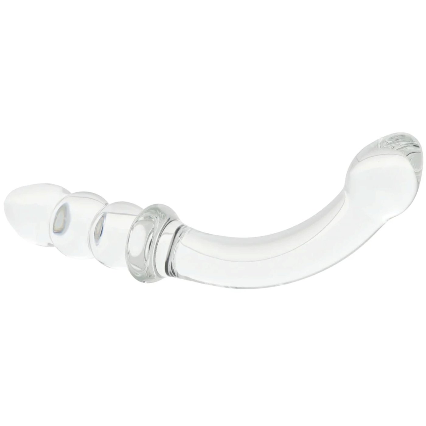 Clarity Celestial Zenith Double Ended Glass Dildo 8 Inch