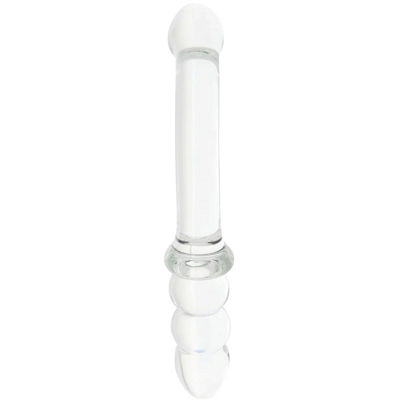 Clarity Celestial Zenith Double Ended Glass Dildo 8 Inch