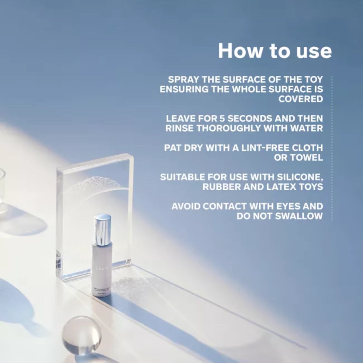LELO Premium Toy Cleaning Spray 60ml