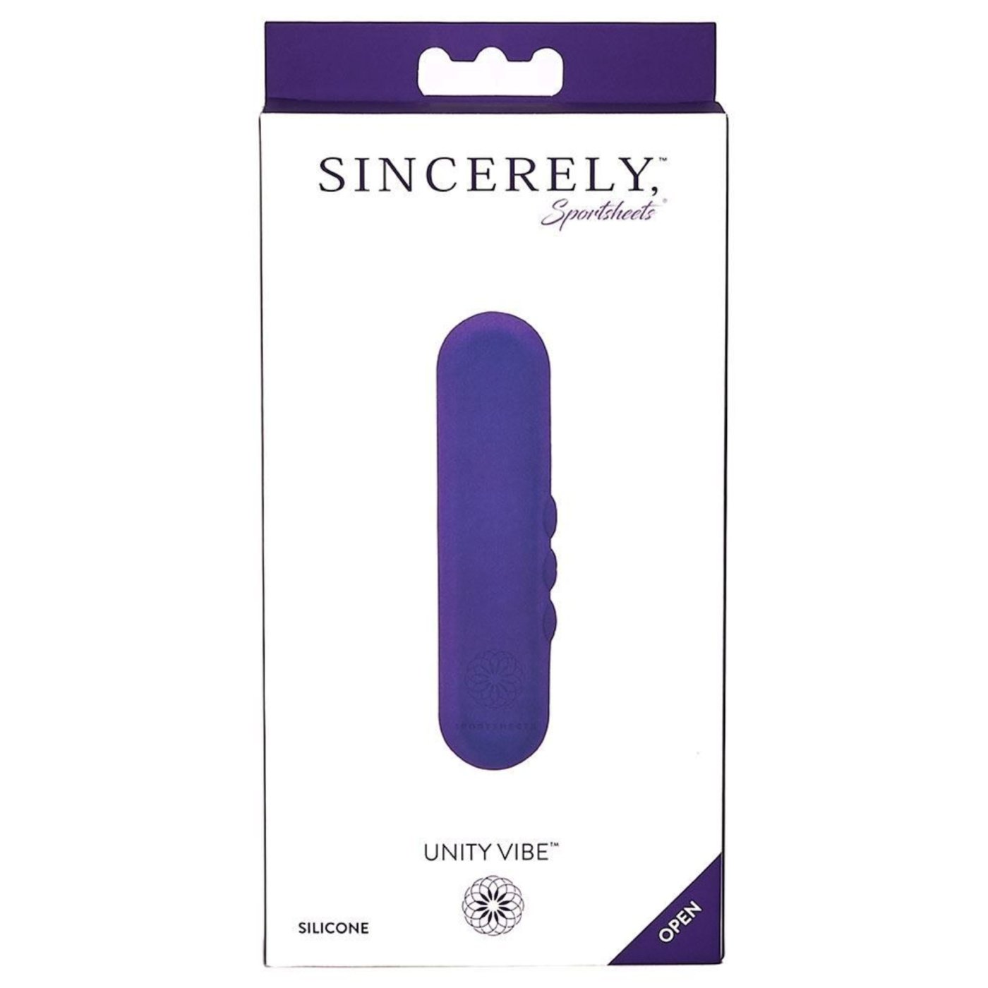 Sportsheets Sincerely Unity Vibe Rechargeable Mini Vibrator Purple