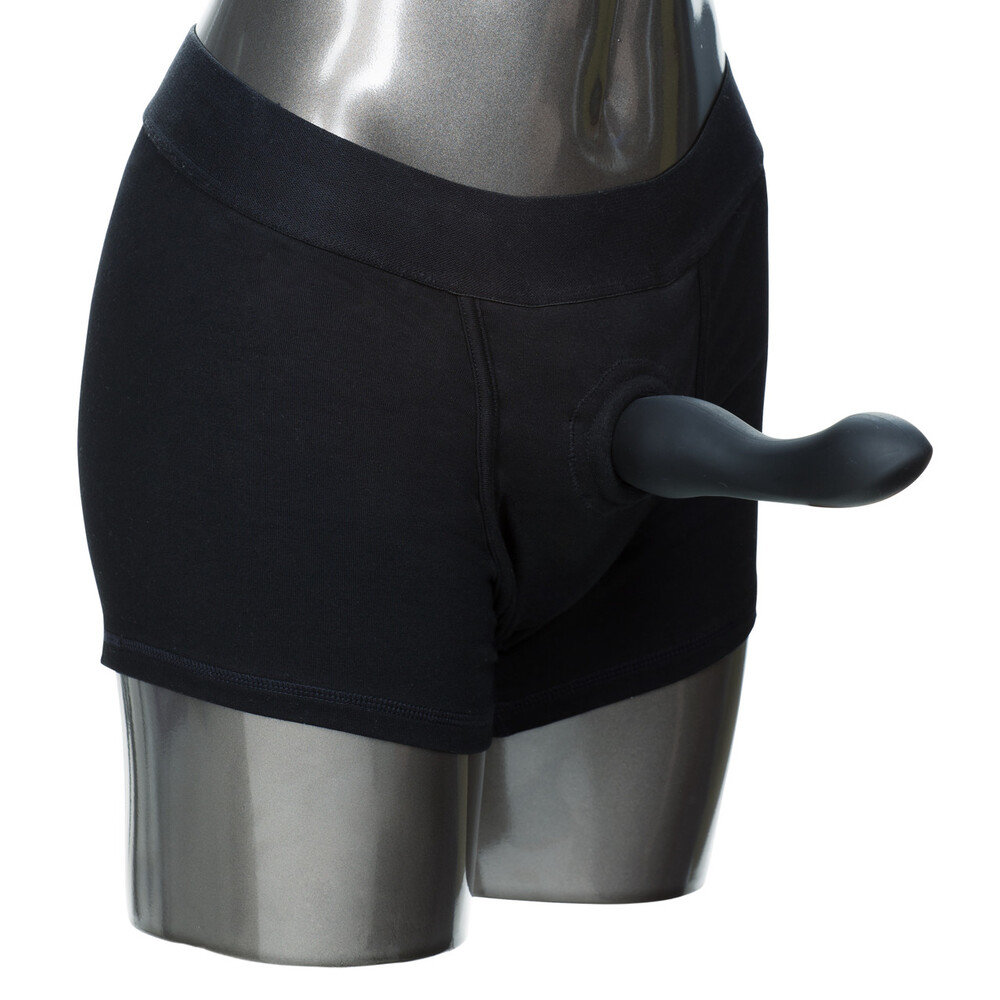 CalExotics Packer Gear Boxer Harness Black L/XL