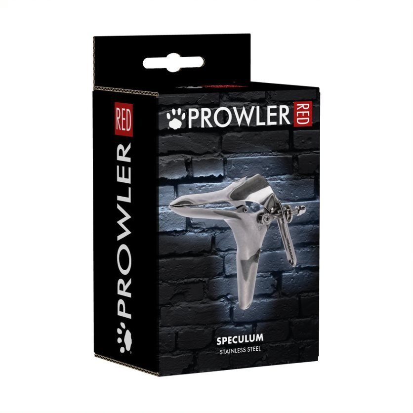 Prowler RED Hygienic Stainless Steel Speculum