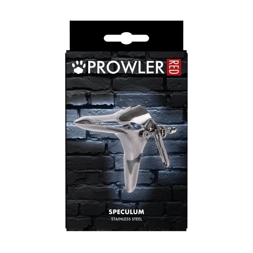 Prowler RED Hygienic Stainless Steel Speculum