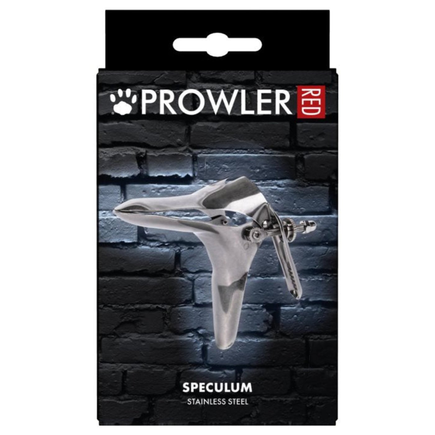 Prowler RED Hygienic Stainless Steel Speculum