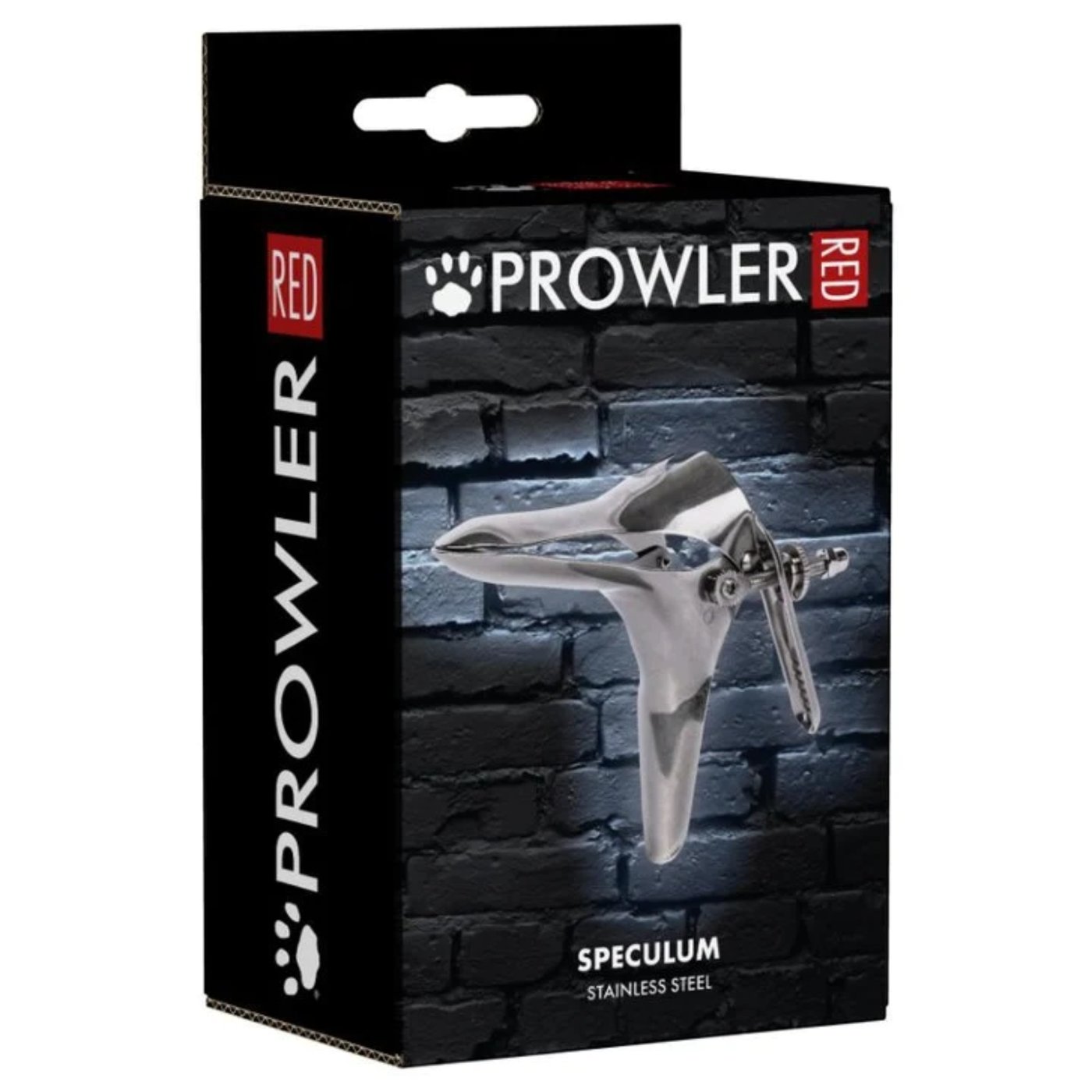 Prowler RED Hygienic Stainless Steel Speculum