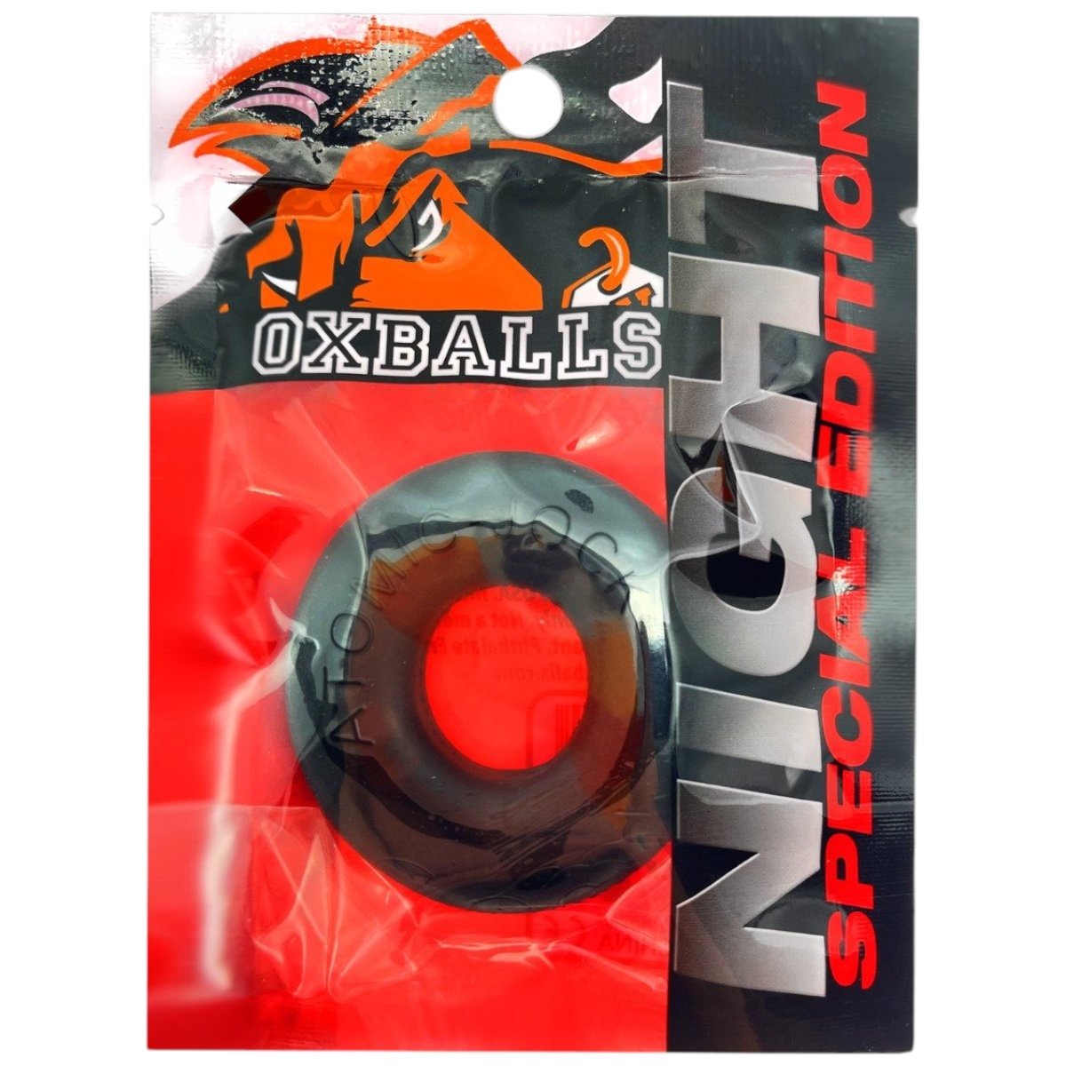 Oxballs DO-NUT 2 Cock Ring Special Night Black Edition