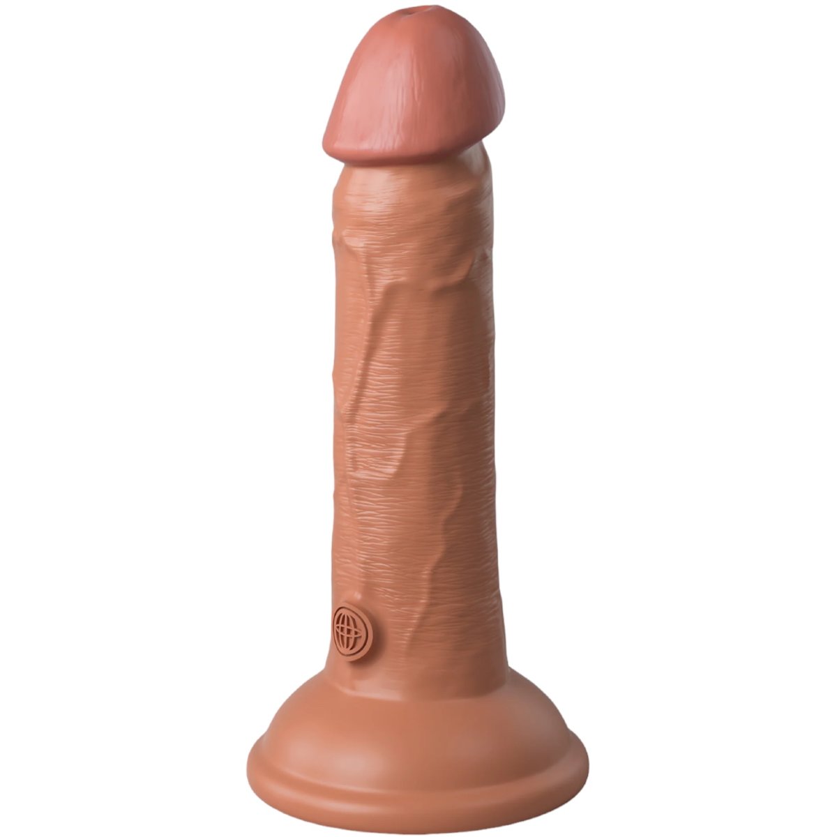 King Cock Elite Dual Density Realistic Dildo Tan 6 Inch