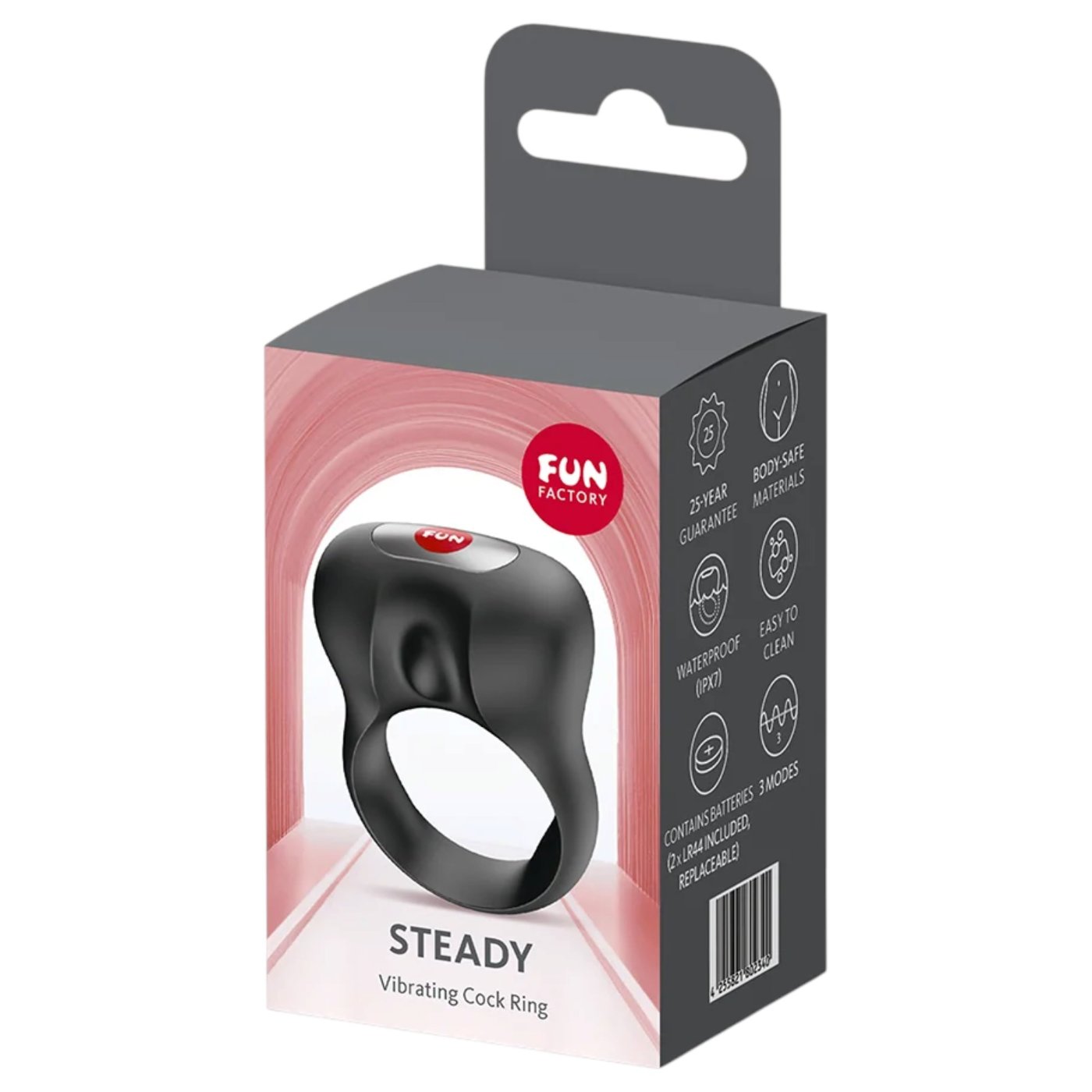 Fun Factory Steady Silicone Vibrating Cock Ring