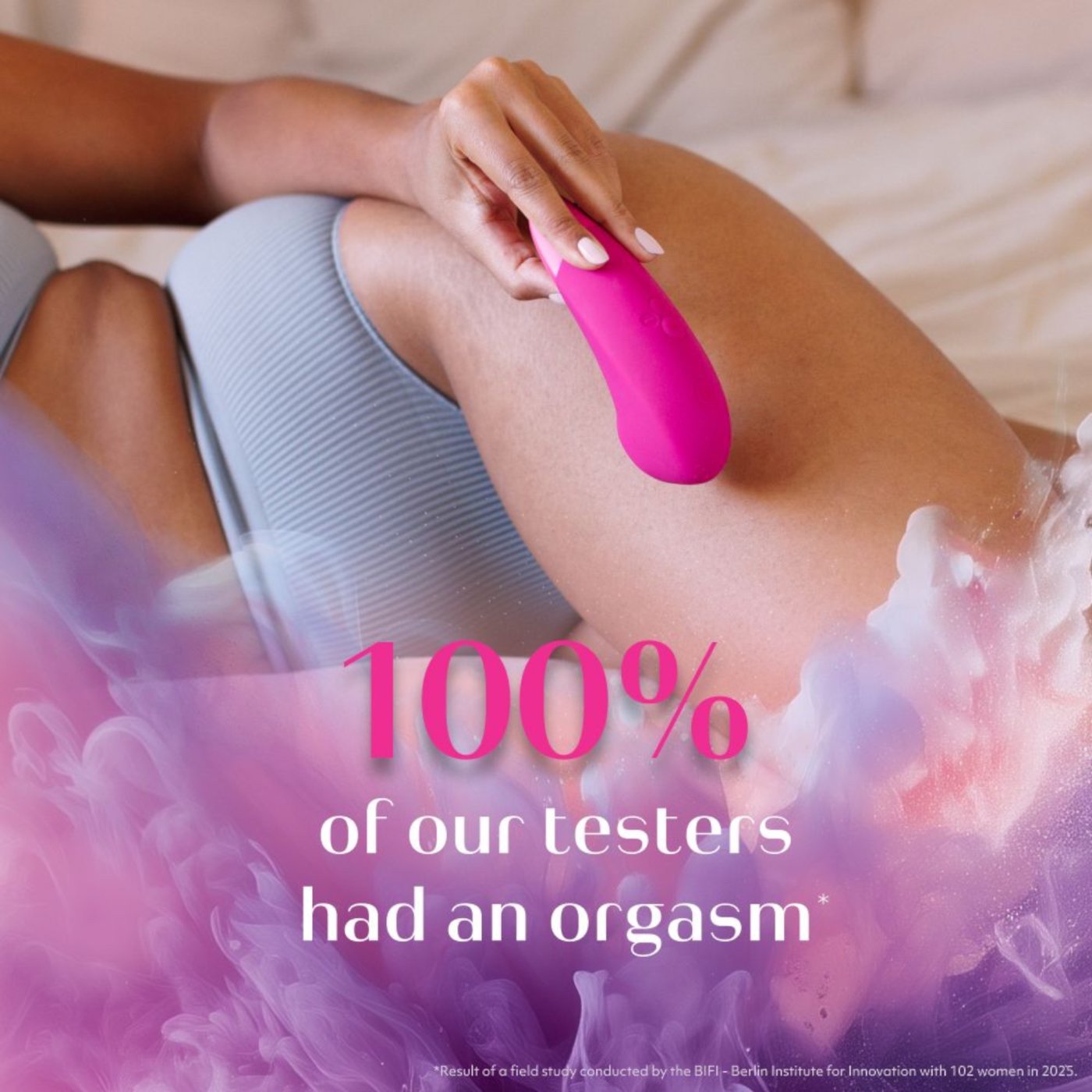 Womanizer Enhance 2-in-1 Pleasure Air Clitoral Vibrator Pink