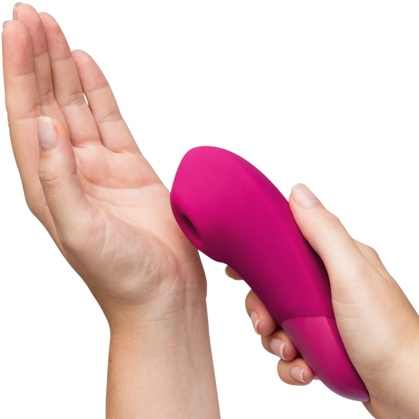 Womanizer Enhance 2-in-1 Pleasure Air Clitoral Vibrator Pink