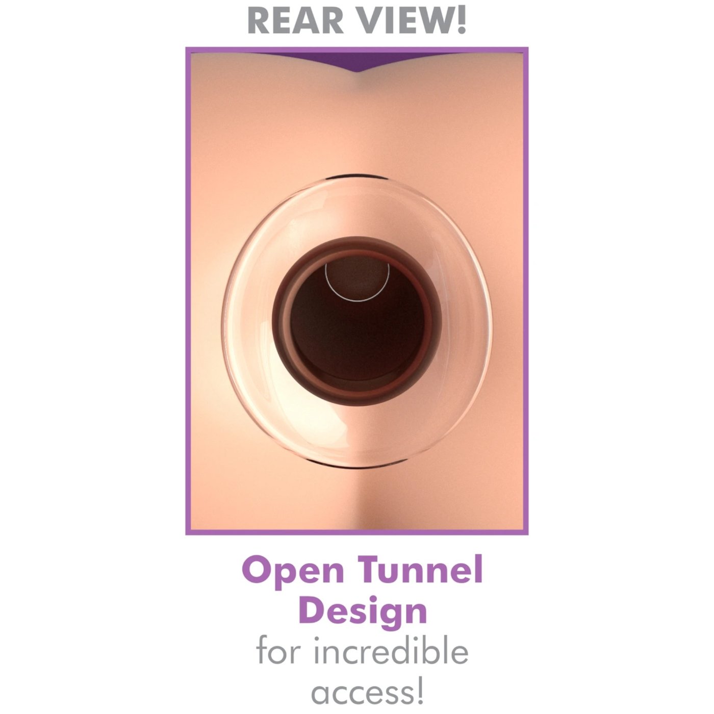 Anal Fantasy Elite Large Anal Gaper Hollow Butt Plug