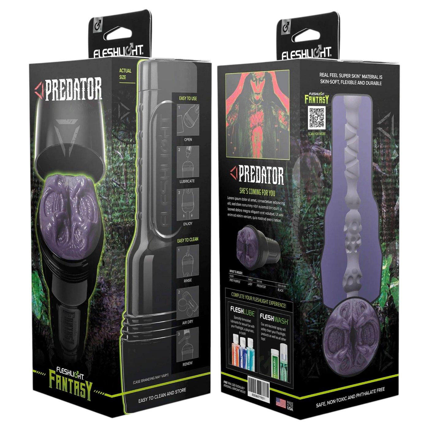 Fleshlight Fantasy Predator Vagina Male Masturbator