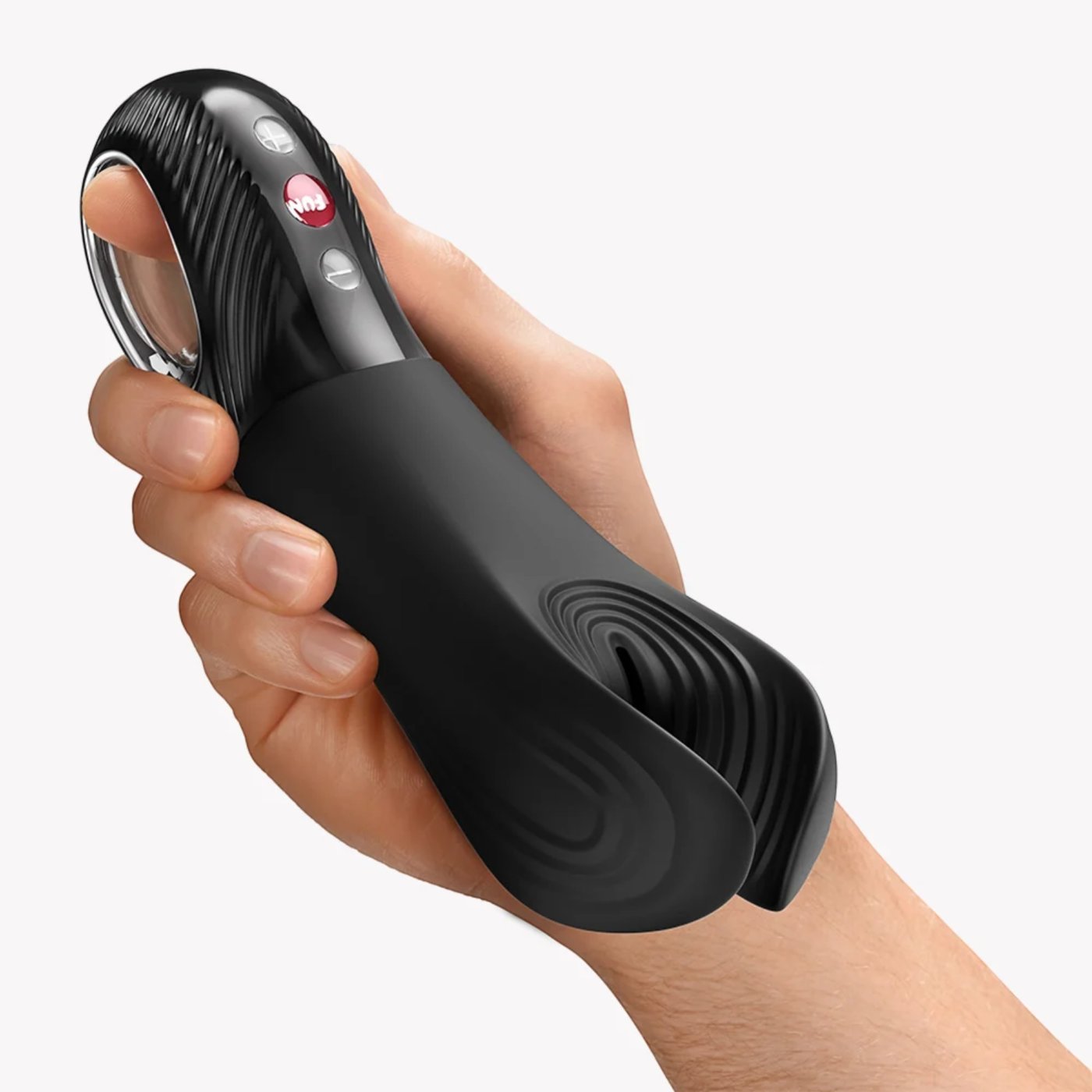 Fun Factory Manta Rechargeable Male Vibrator Black