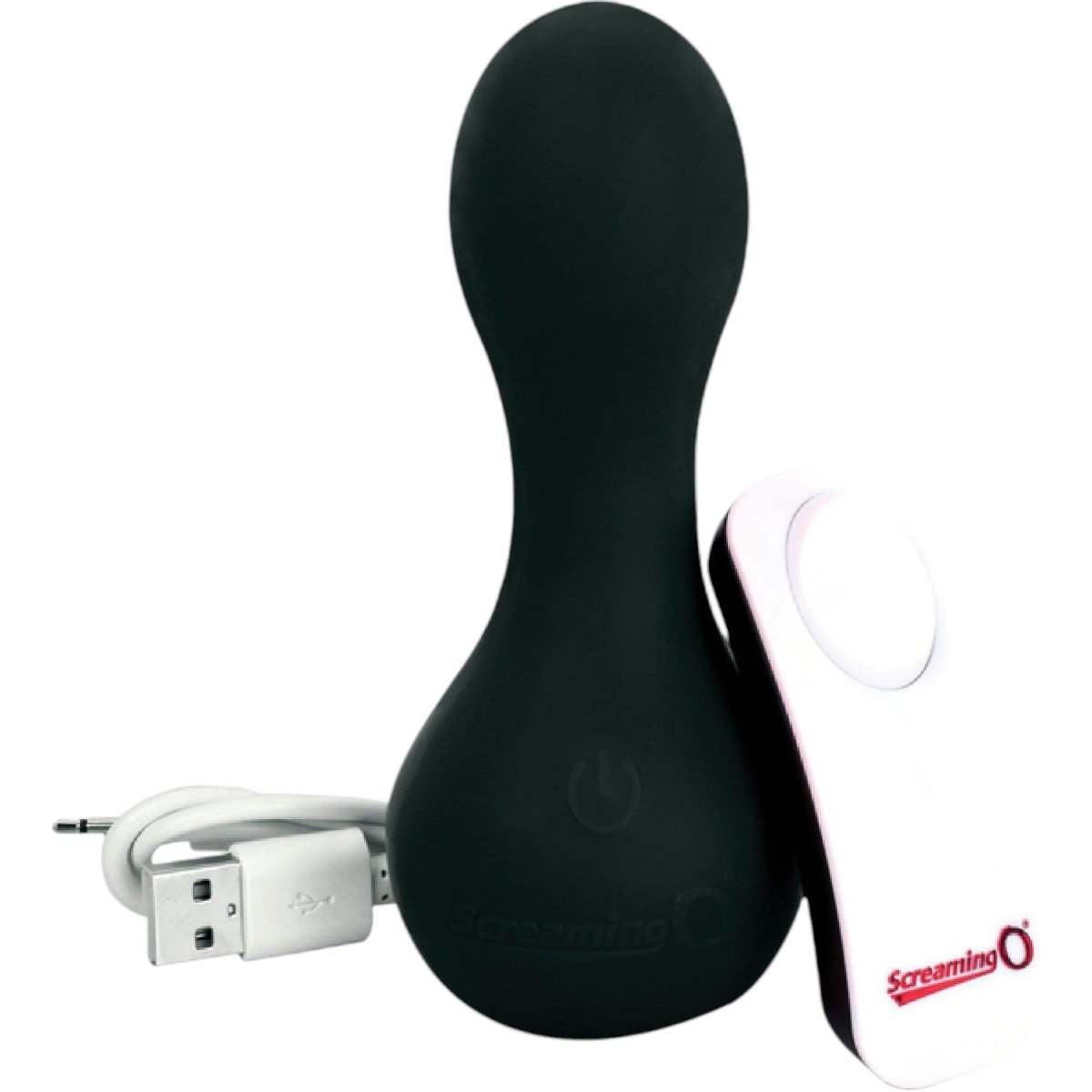 Screaming O Moove Remote Controlled Rechargeable Vibrator Black