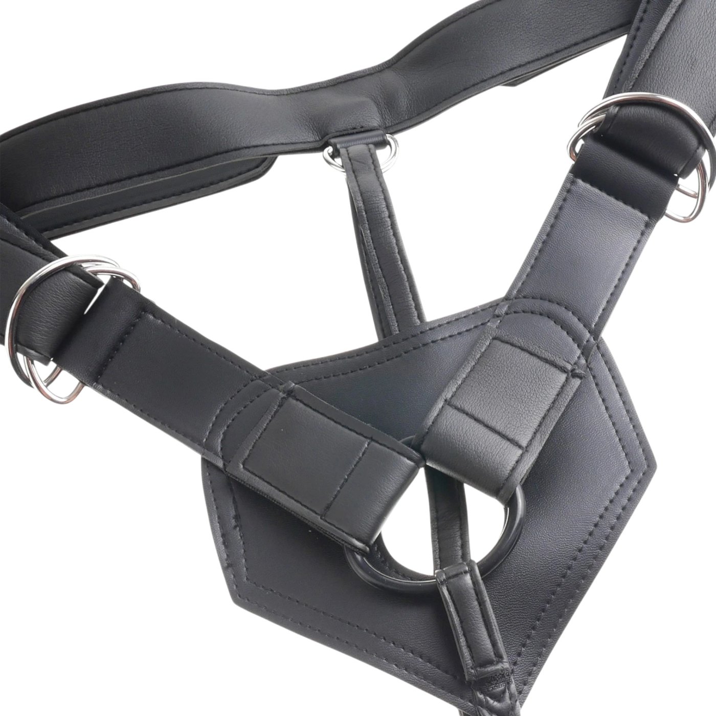 King Cock Strap On Harness with 7 Inch Cock