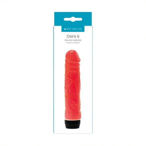 Me You Us Osiris Realistic Vibrator Pink 6 Inch