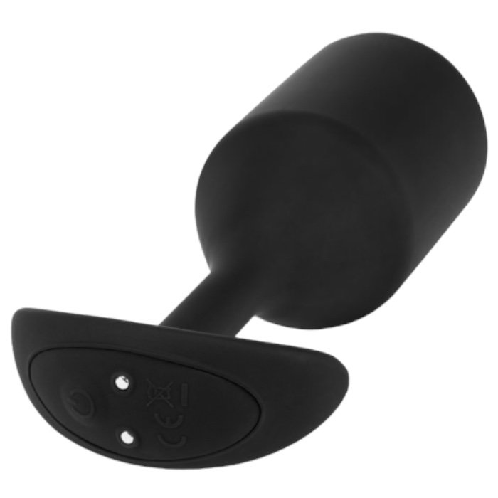 b-Vibe Vibrating Snug Plug 5 XXL Rechargeable Weighted Silicone Butt Plug 5.9 Inch