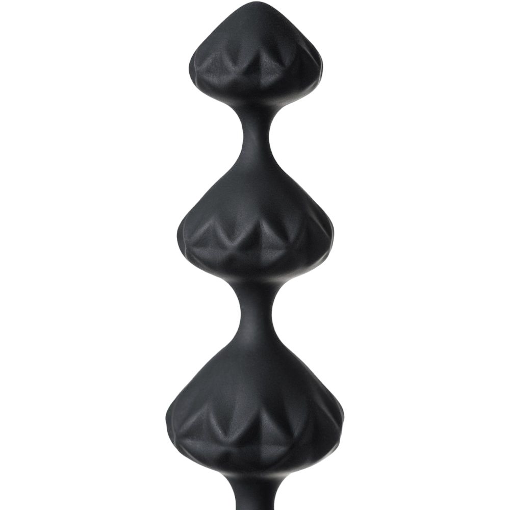 Satisfyer Love Beads Silicone Anal Beads Black (2 Piece)