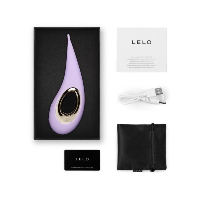 Lelo Dot Pinpoint Clitoral Vibrator Lilac