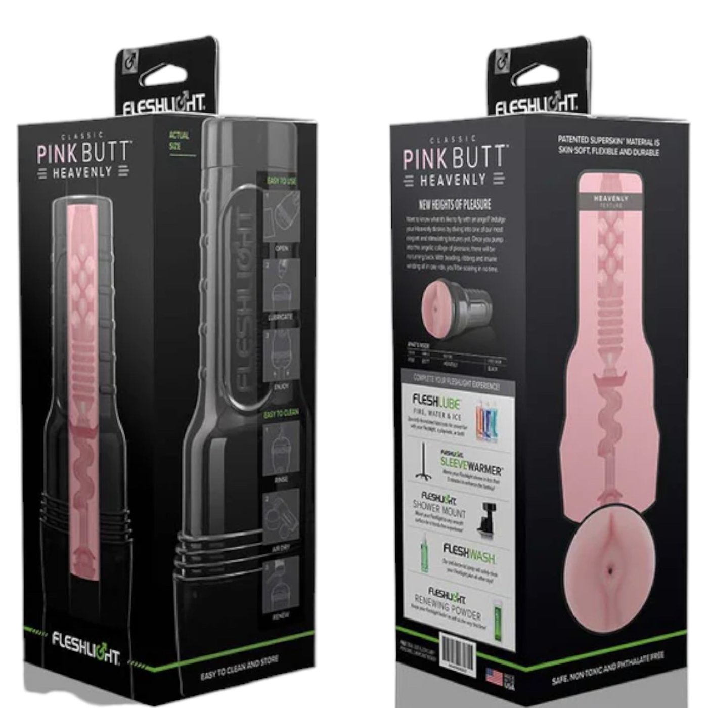 Fleshlight Classic Pink Butt Heavenly Male Masturbator
