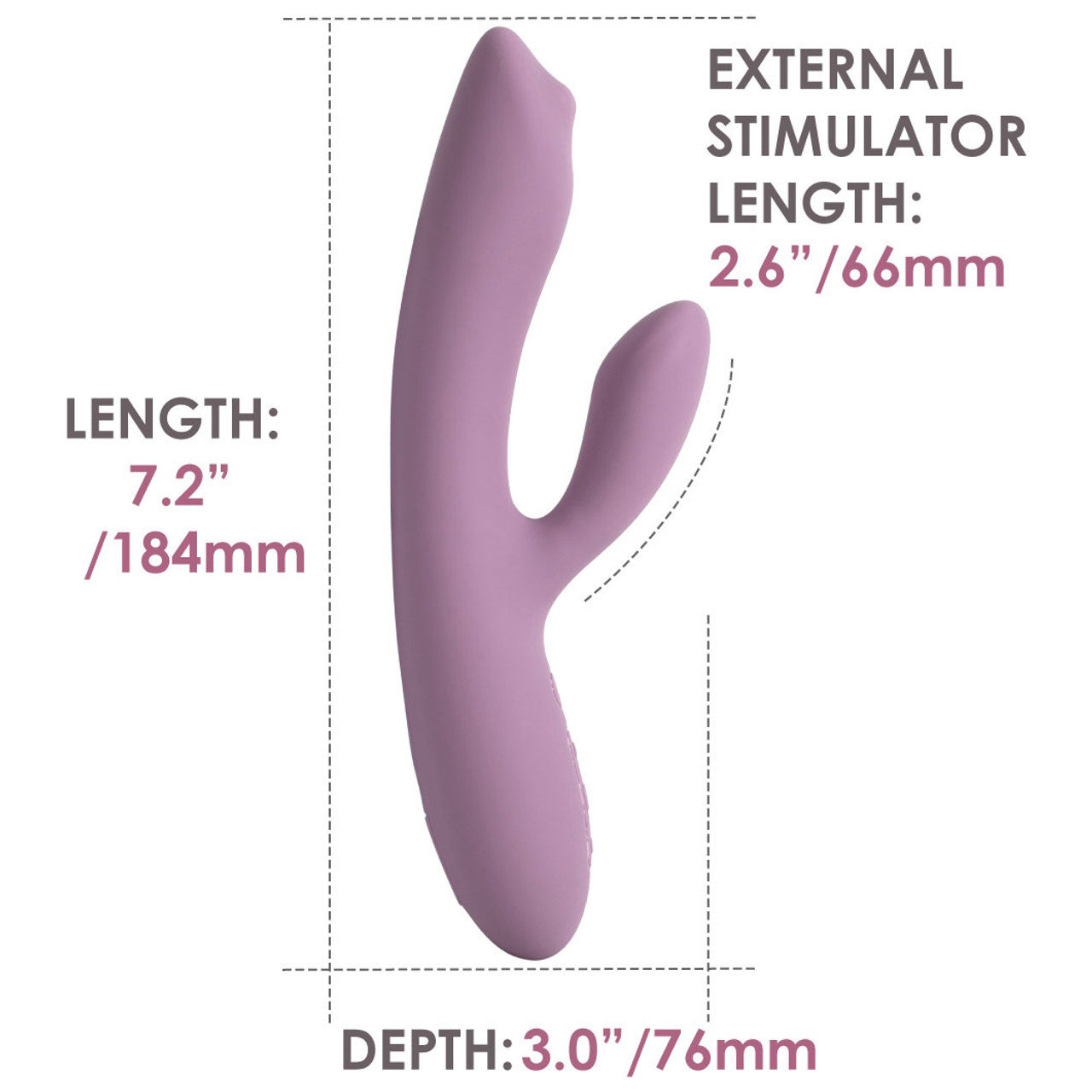 Svakom Trysta Neo Interactive Rabbit Vibrator with G-Spot Ball