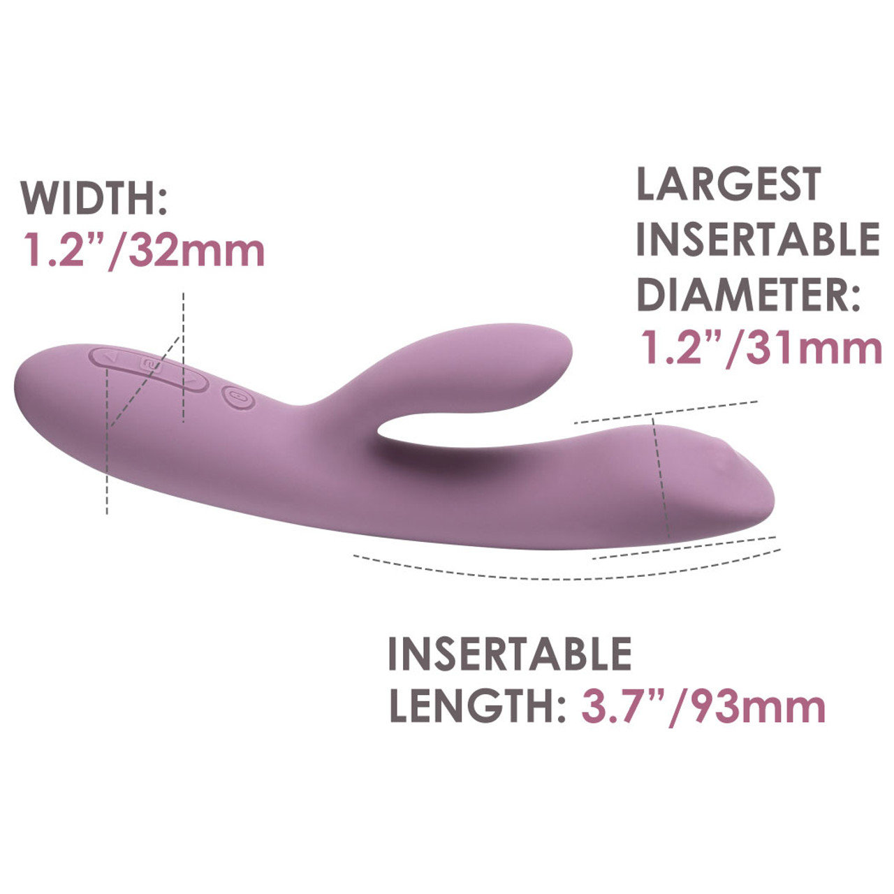 Svakom Trysta Neo Interactive Rabbit Vibrator with G-Spot Ball