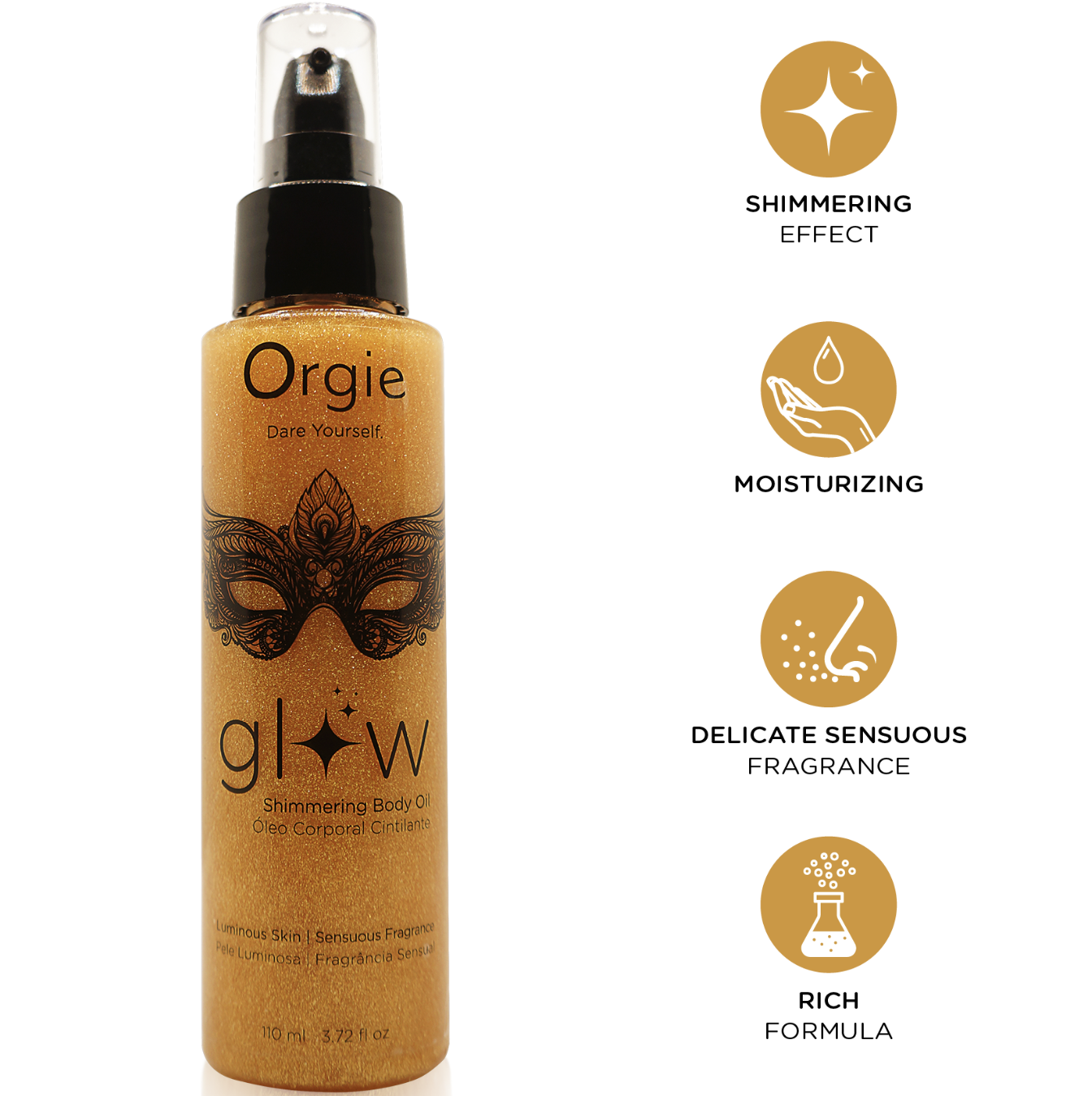 Orgie Glow Shimmer Body Oil 110ml