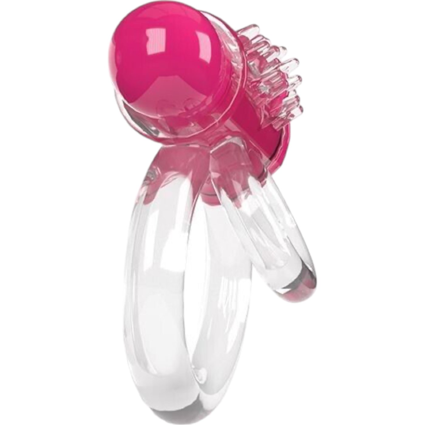 Screaming O 4B Deep Rumbling DoubleO 6 Vibrating Cock Ring Strawberry