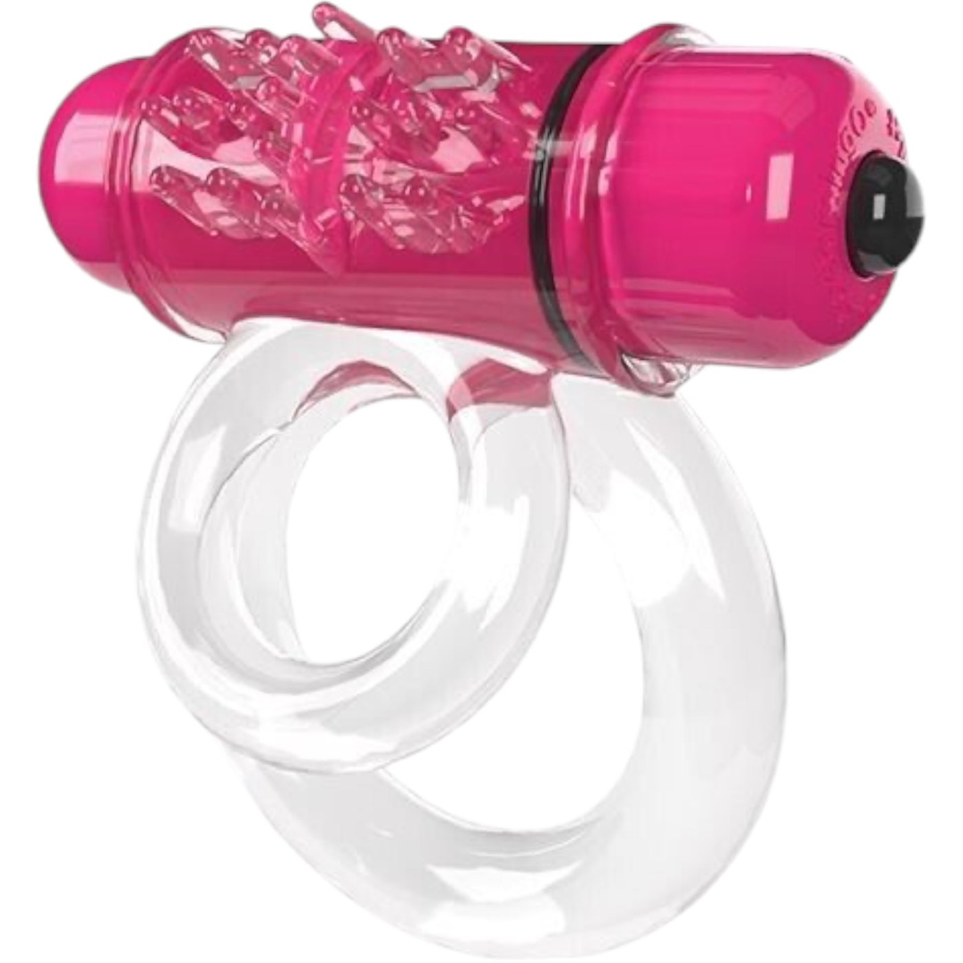 Screaming O 4B Deep Rumbling DoubleO 6 Vibrating Cock Ring Strawberry