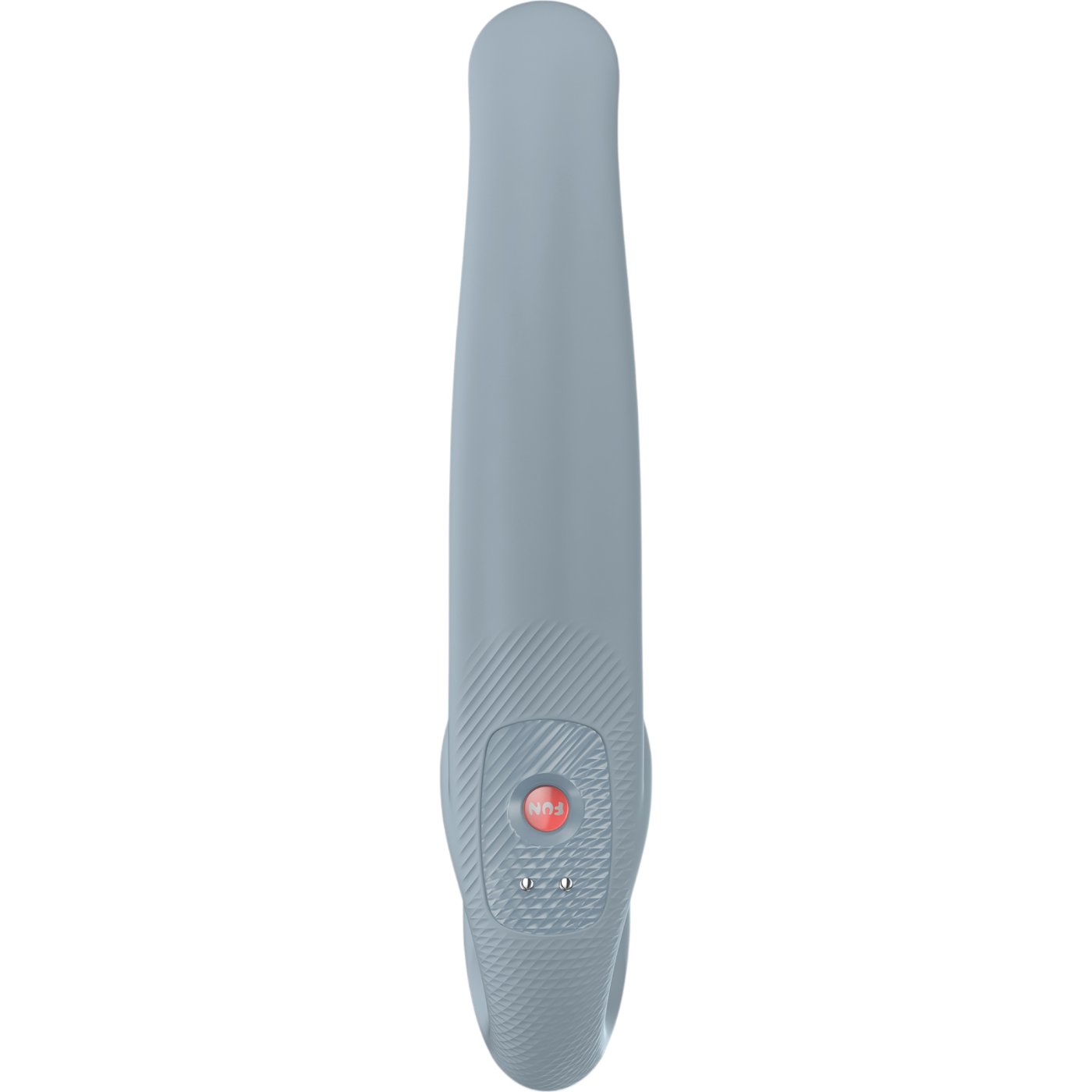 Fun Factory Share Vibe Pro Vibrating Rechargeable Strapless Strap-On Cool Grey