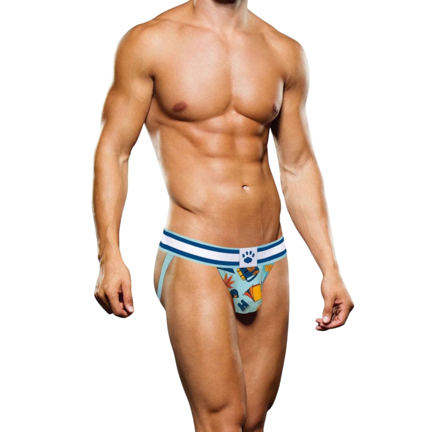 Prowler Autumn Scene Jockstrap Blue