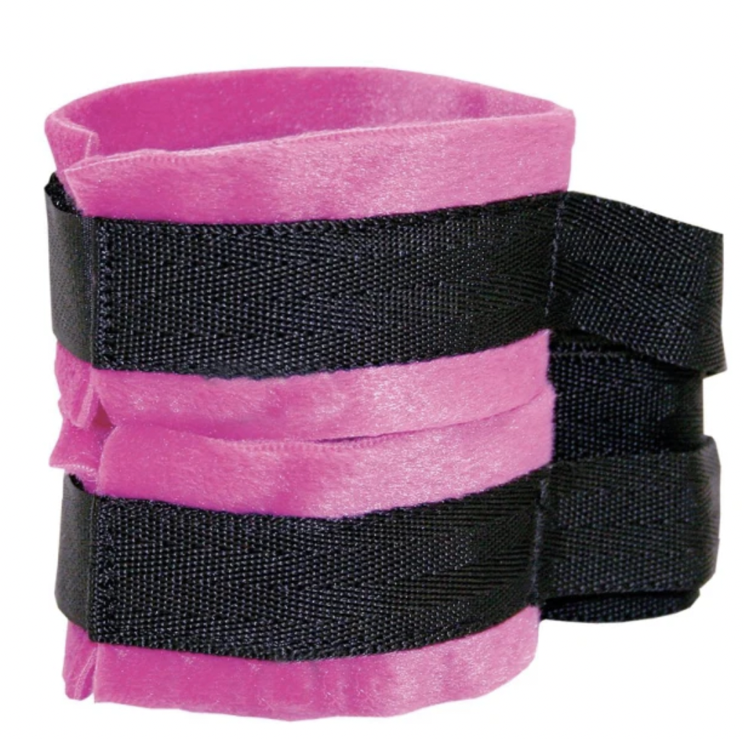 S&M Kinky Pinky Cuffs with Tethers