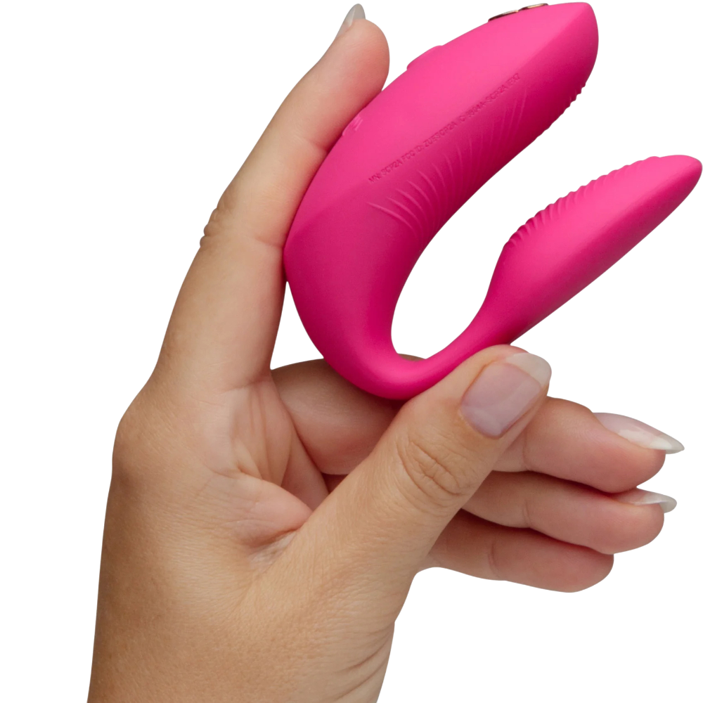 We-Vibe Chorus Pro Remote & App-Controlled Couples Vibrator Electric Pink