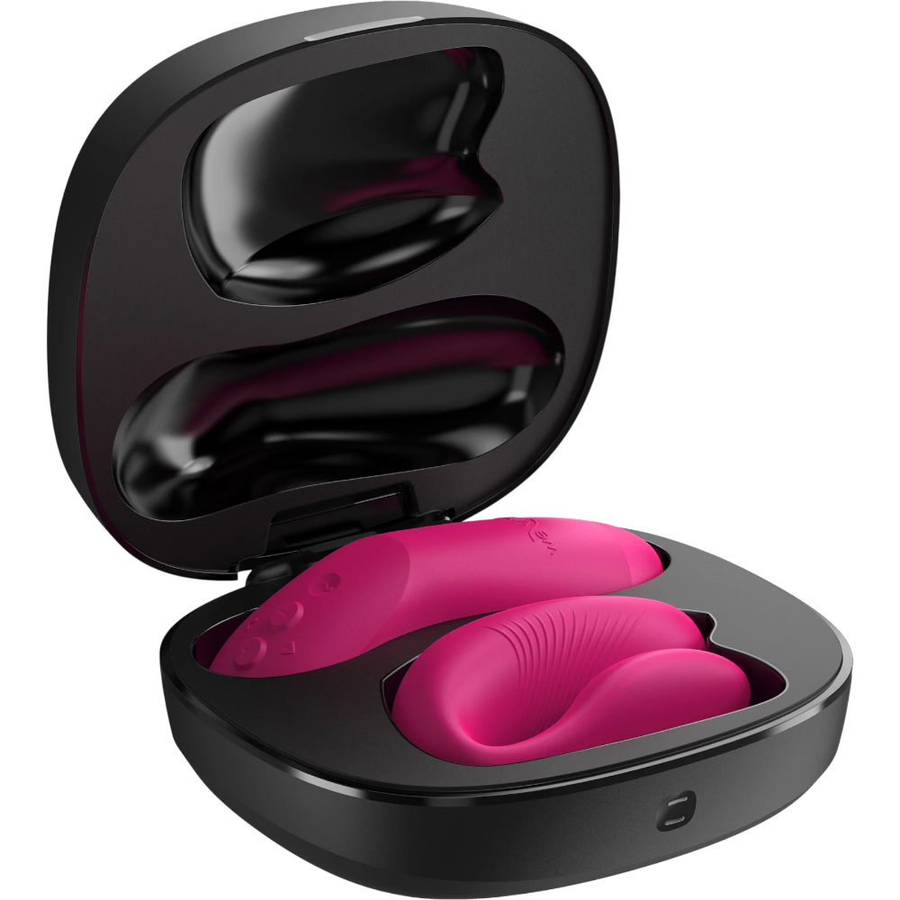 We-Vibe Chorus Pro Remote & App-Controlled Couples Vibrator Electric Pink