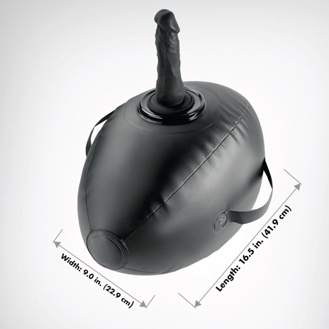Fetish Fantasy Body Dock Inflatable Love Ball with 6 Inch Silicone Dildo