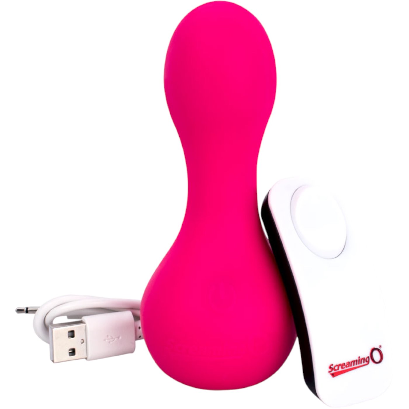 Screaming O Moove Remote Controlled Rechargeable Vibrator Pink